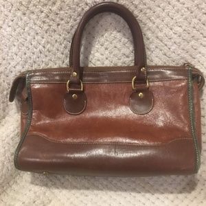 Brahmin leather handbag preowned